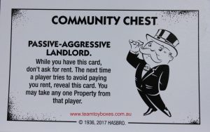PARTS ONLY - Monopoly Board Game "Cheaters" Edition - (1) #10 Community Chest Card Only