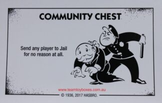 PARTS ONLY - Monopoly Board Game "Cheaters" Edition - (1) #5 Community Chest Card Only