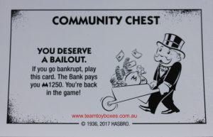 PARTS ONLY - Monopoly Board Game "Cheaters" Edition - (1) #8 Community Chest Card Only