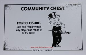 PARTS ONLY - Monopoly Board Game "Cheaters" Edition - (1) #7 Community Chest Card Only