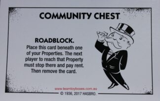 PARTS ONLY - Monopoly Board Game "Cheaters" Edition - (1) #2 Community Chest Card Only