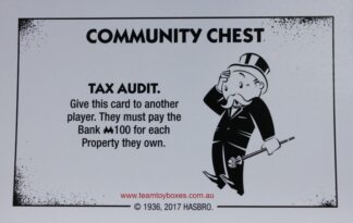 PARTS ONLY - Monopoly Board Game "Cheaters" Edition - (1) #1 Community Chest Card Only