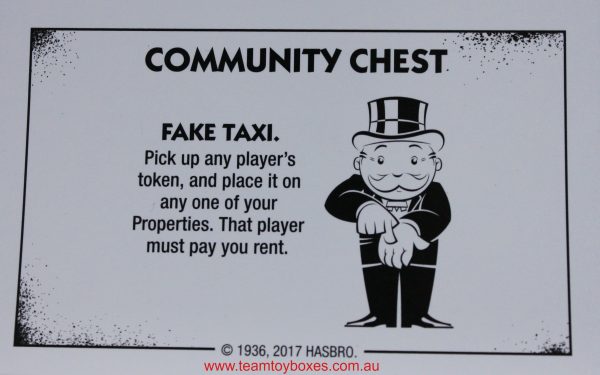 PARTS ONLY - Monopoly Board Game "Cheaters" Edition - (1) #20 Community Chest Card Only
