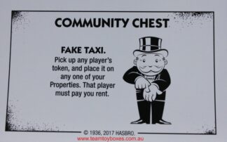 PARTS ONLY - Monopoly Board Game "Cheaters" Edition - (1) #20 Community Chest Card Only