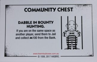 PARTS ONLY - Monopoly Board Game "Cheaters" Edition - (1) #15 Community Chest Card Only