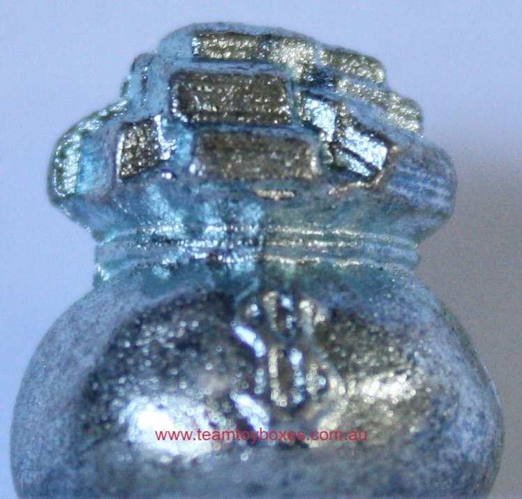 PARTS ONLY - Monopoly Board Game 2006 Hasbro Version - (1) Metal Pot of Money Token Only