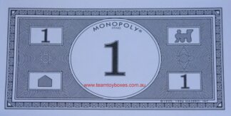 PARTS ONLY - Monopoly Board Game 2006 Hasbro Version - (1) Pack of 10 $1 Money Only