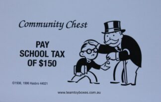 PARTS ONLY - Monopoly Board Game 2006 Hasbro Version - #2 Community Chest Card Only