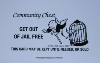 PARTS ONLY - Monopoly Board Game 2006 Hasbro Version - #3 Community Chest Card Only