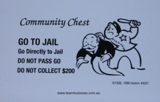 PARTS ONLY - Monopoly Board Game 2006 Hasbro Version - #11 Community Chest Card Only