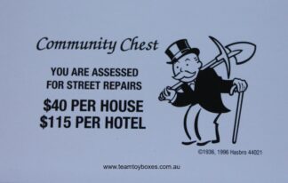 PARTS ONLY - Monopoly Board Game 2006 Hasbro Version - #14 Community Chest Card Only