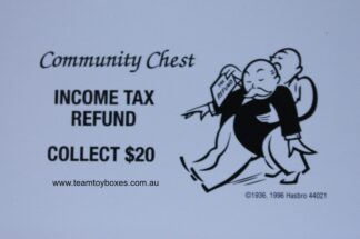 PARTS ONLY - Monopoly Board Game 2006 Hasbro Version - #1 Community Chest Card Only