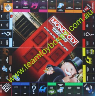 PARTS ONLY - Monopoly Board Game "Cheaters" Edition - (1) Game Board Only