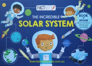 The Incredible Solar System Book and Jigsaw
