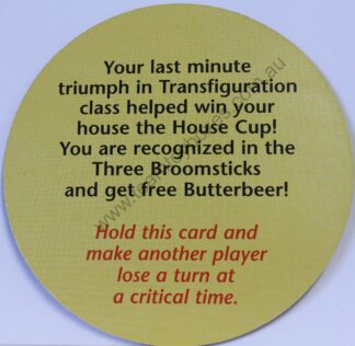 PARTS ONLY - Scene It? Board Game "Harry Potter" Edition - (1) #8 House Points Card Only