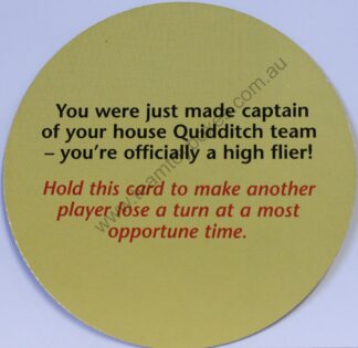 PARTS ONLY - Scene It? Board Game "Harry Potter" Edition - (1) #6 House Points Card Only