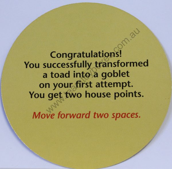 PARTS ONLY - Scene It? Board Game "Harry Potter" Edition - (1) #3 House Points Card Only