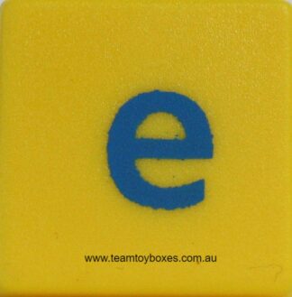 PARTS ONLY - Scrabble Junior Board Game - (1) Plastic Letter E Only