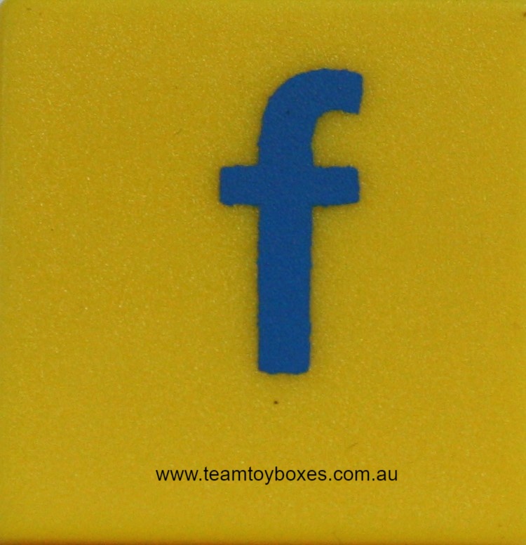 PARTS ONLY - Scrabble Junior Board Game - (1) Plastic Letter F Only