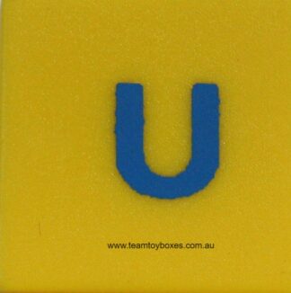 PARTS ONLY - Scrabble Junior Board Game - (1) Plastic Letter U Only