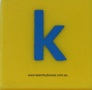 PARTS ONLY - Scrabble Junior Board Game - (1) Plastic Letter K Only