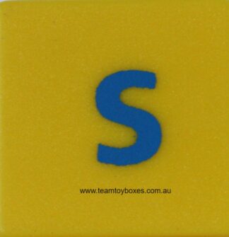 PARTS ONLY - Scrabble Junior Board Game - (1) Plastic Letter S Only