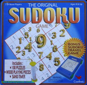 The Original Sudoku Game Tin Edition
