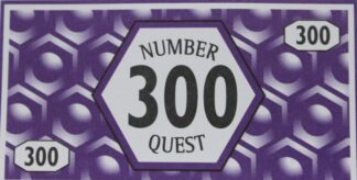PARTS ONLY - Number Quest Board Game - (1) Pack of Ten $300 Money Only
