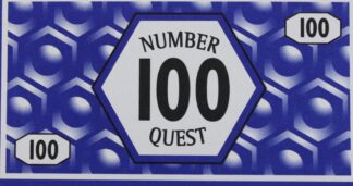 PARTS ONLY - Number Quest Board Game - (1) Pack of Ten $100 Money Only