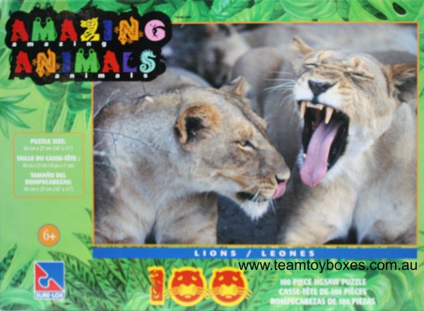 Amazing Animals 100 Piece Jigsaw Puzzle