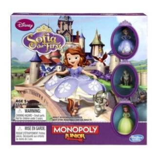 Sofia The First Monopoly Junior Board Game - English and French Edition