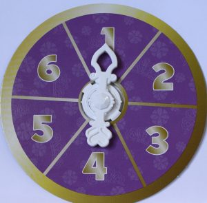 PARTS ONLY - Sofia The First Monopoly Junior Board Game - English and French Edition - (1) Spinner (arrow and base) Only