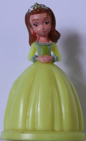 PARTS ONLY - Sofia The First Monopoly Junior Board Game - English and French Edition - (1) Princess Amber Character Mover Only