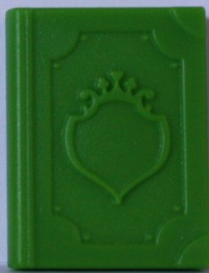 PARTS ONLY - Sofia The First Monopoly Junior Board Game - English and French Edition - (1) Green Lesson Book Token Only
