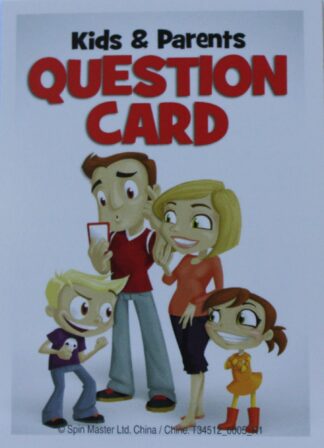 PARTS ONLY - Beat The Parents Board Game - Pack of 101 Kids and Parents Question Cards Only