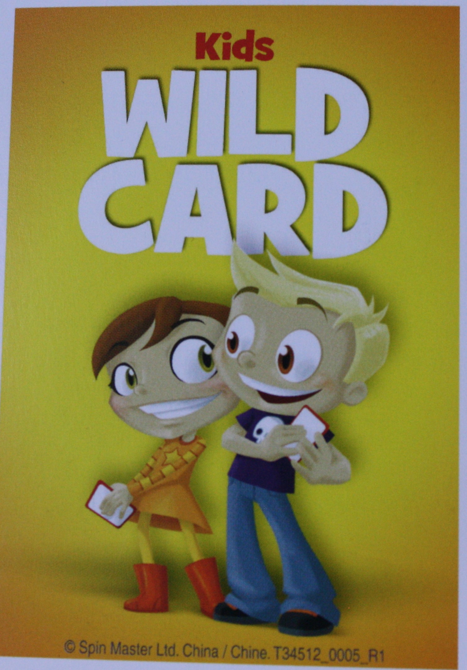 PARTS ONLY - Beat The Parents Board Game - Pack of 32 Kids Wild Cards Only