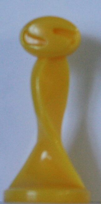 PARTS ONLY - Beat The Parents Board Game - (1) Yellow Game Mover Only