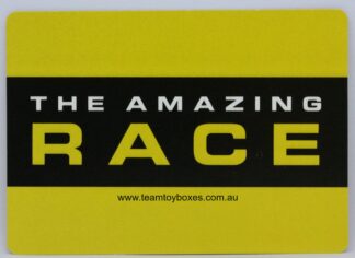 PARTS ONLY - The Amazing Race Board Game - (1) Letter A Answer Card Only