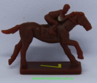 PARTS ONLY - Home Stretch Horse Racing Board Game - (1) No. 7 Plastic Racehorse Only (New)