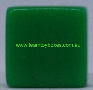PARTS ONLY - Home Stretch Horse Racing Board Game - (1) Green Scoring Cube Only (New)