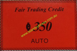 PARTS ONLY - Anti - Monopoly Board Game - (1) Auto €350 Fair Trading Credit Card Only