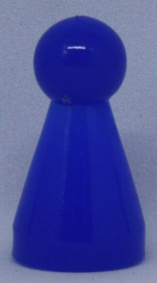 PARTS ONLY - Anti - Monopoly Board Game - (1) Blue Game Marker Only