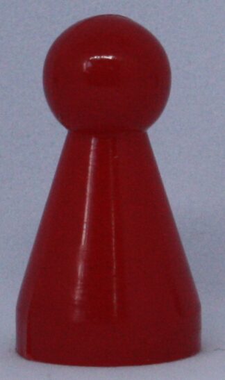 PARTS ONLY - Anti - Monopoly Board Game - (1) Red Game Marker Only