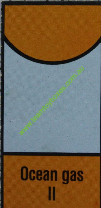 PARTS ONLY - Anti - Monopoly Board Game - (1) Ocean Gas II Accusation Card Only