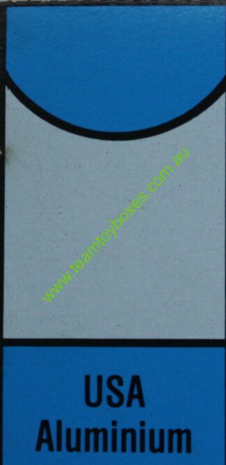 PARTS ONLY - Anti - Monopoly Board Game - (1) USA Aluminium Accusation Card Only