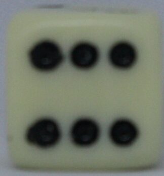 PARTS ONLY - Anti - Monopoly Board Game - (1) Die Only