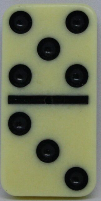 PARTS ONLY - Learn Dominoes Game - (1) Plastic Domino Tile Only