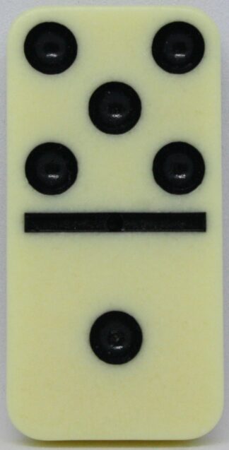 PARTS ONLY - Learn Dominoes Game - (1) Plastic Domino Tile Only