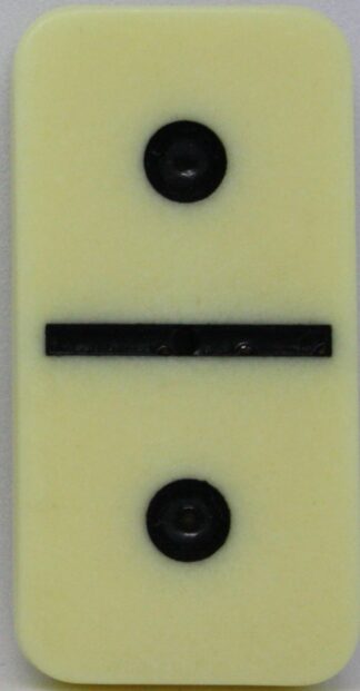 PARTS ONLY - Learn Dominoes Game - (1) Plastic Domino Tile Only