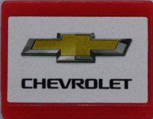 PARTS ONLY - Monopoly Empire Gold Edition Board Game - (1) Medium Chevrolet Tile Only